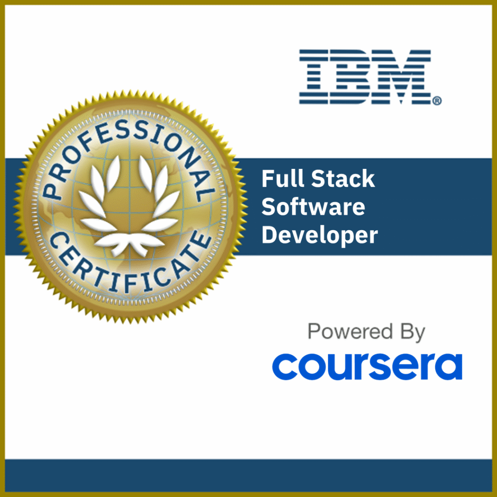 IBM full stack developer